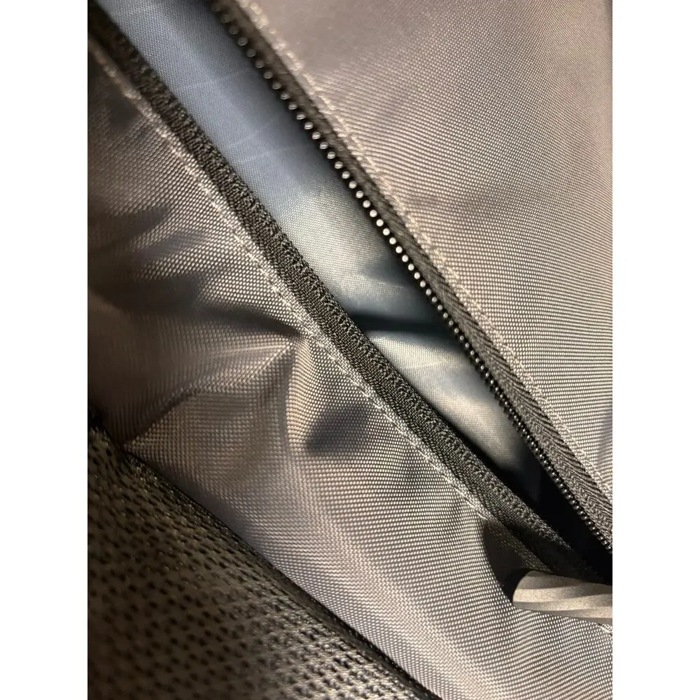 NEW Gray Silver Dell Laptop Bag Bookbag Backpack Internal Compartments Pockets!